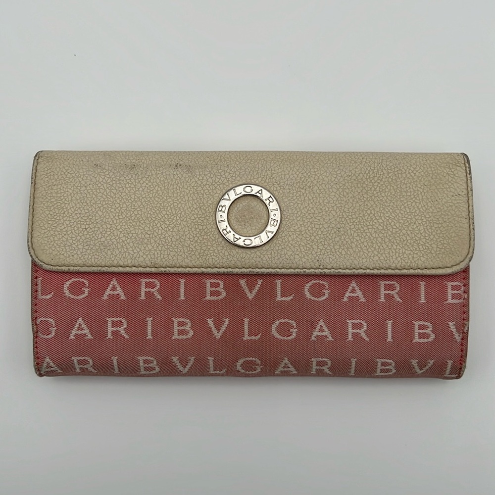 ❌SOLD❌ BVLGARI Logo Mania Long Wallet